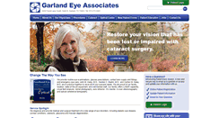 Desktop Screenshot of garlandeye.com